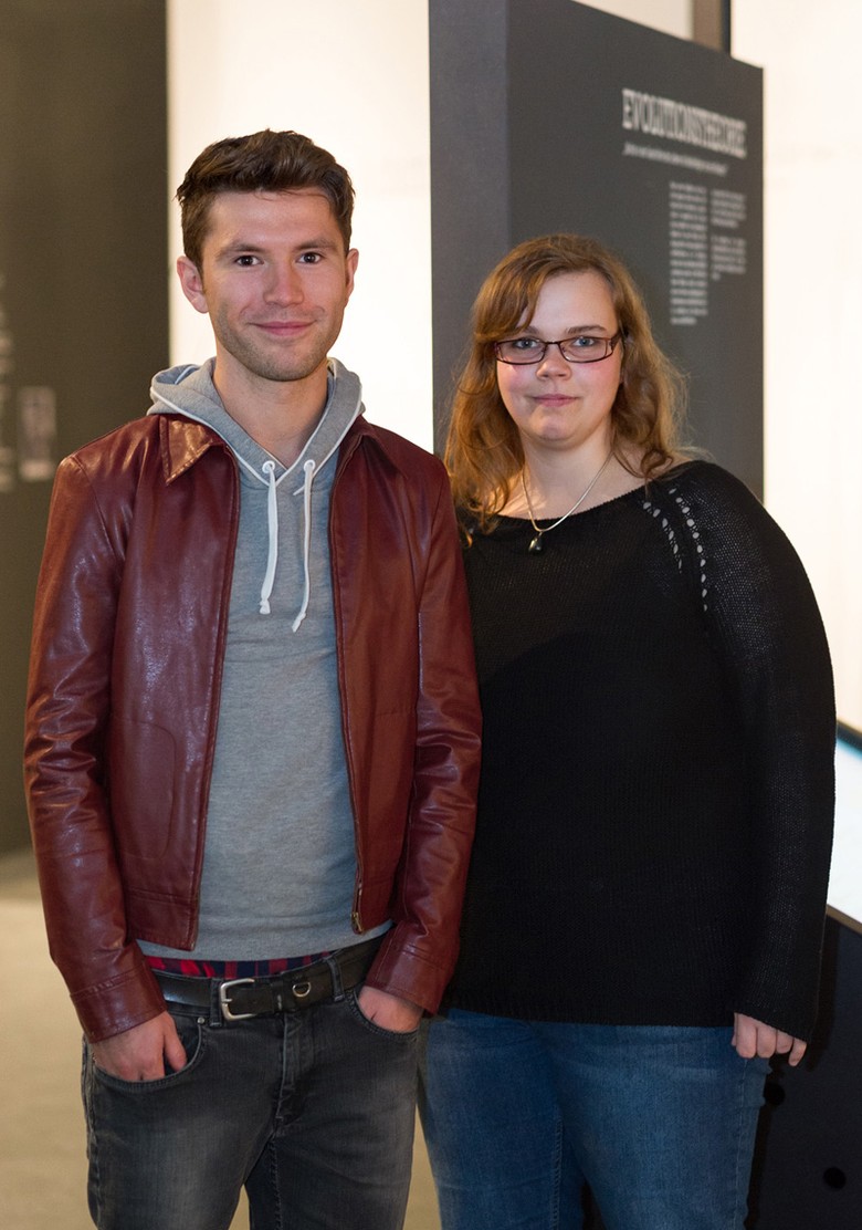 Lisa Henke und Pascal Nöldner. Foto: LWL, Steinweg